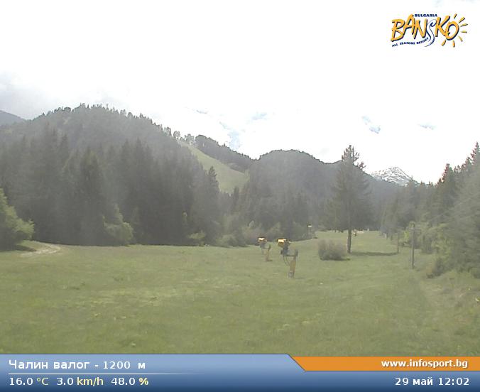 Chalin Valog at 1200 meters in Bansko Ski Zone