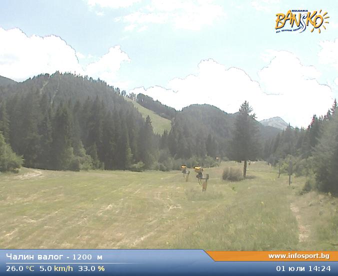 Chalin Valog at 1200 meters in Bansko Ski Zone