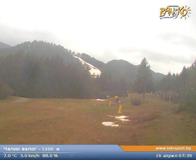 Chalin Valog at 1200 meters in Bansko Ski Zone