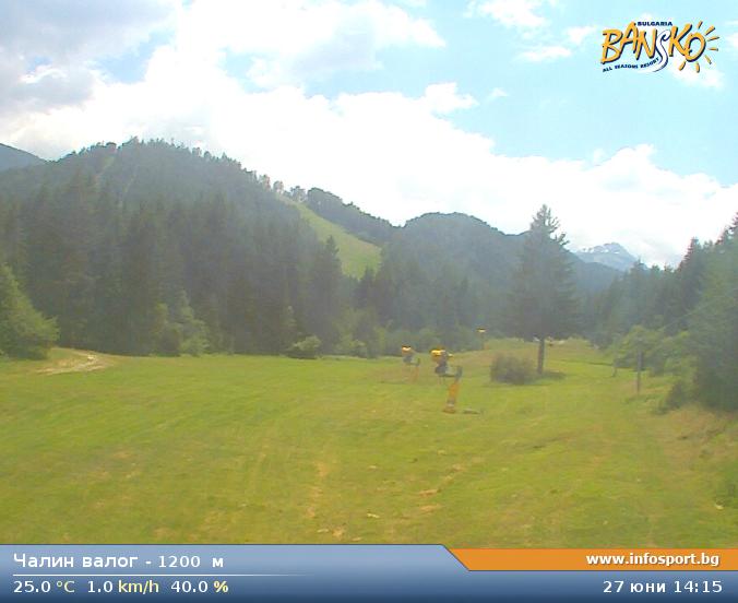 Chalin Valog at 1200 meters in Bansko Ski Zone